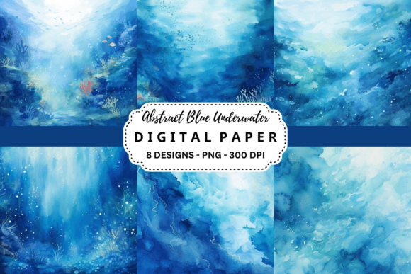 Abstract Blue Underwater Backgrounds: A Deep Dive for Creatives