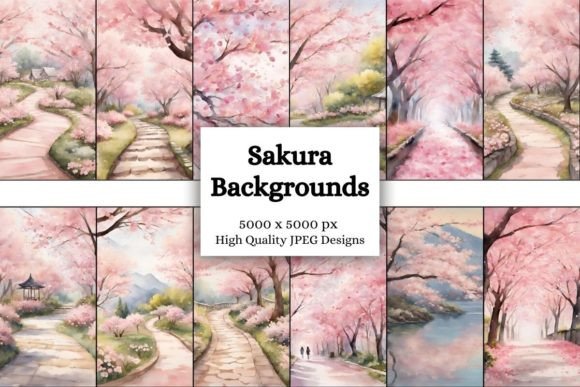 Breathtaking Sakura Backgrounds: Elevate Your Designs with Japanese Elegance