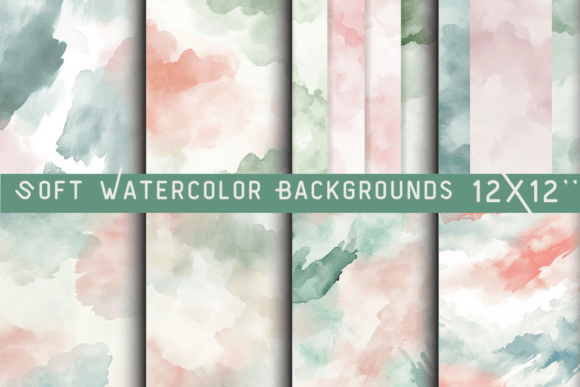 Soft Watercolor Backgrounds Abstract: A Designer's Guide