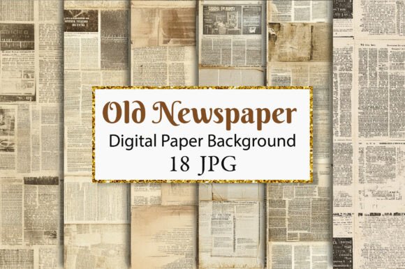 Unlocking the Charm of Old Newspaper Texture Papers Backgrounds
