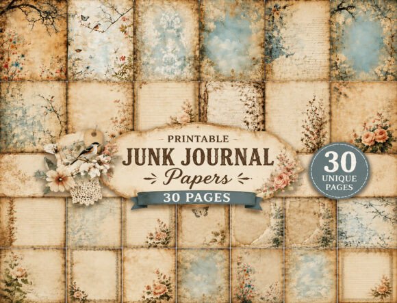 Vintage Floral Script Backgrounds: Your Toolkit for Timeless Design